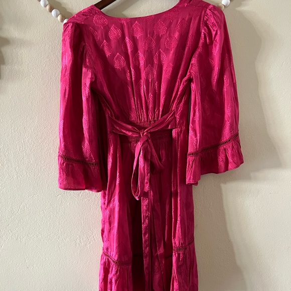 NWT Maeve Christine Raspberry belted style dress - Picture 10 of 10